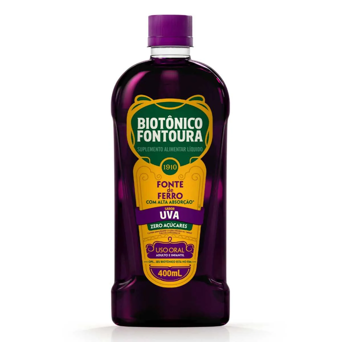 Biotônico Fontoura Uva Estimulante de Apetite 400ml