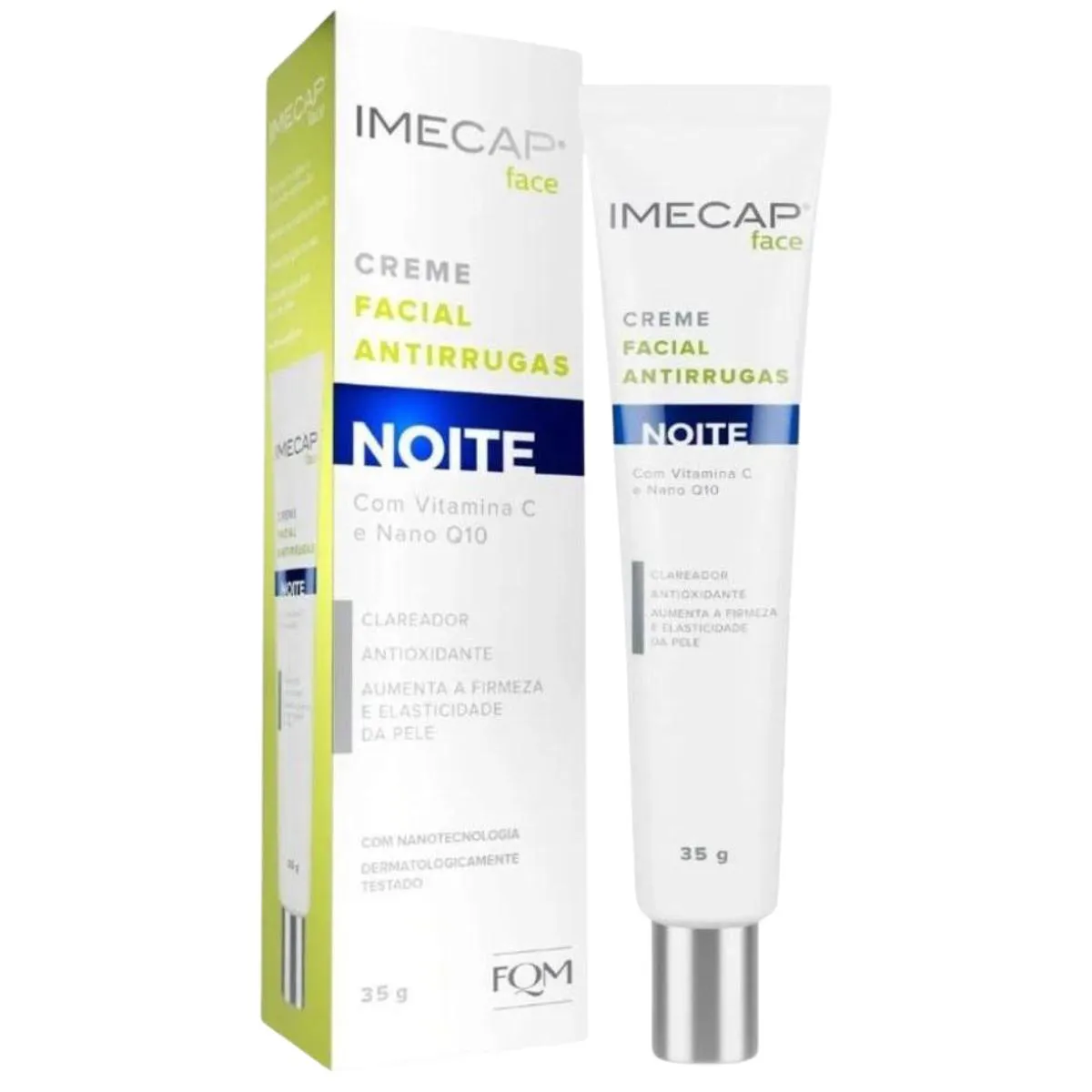 CREME FACIAL NOITE IMECAP FACE ANTIRRUGAS ANTIOXIDANTE