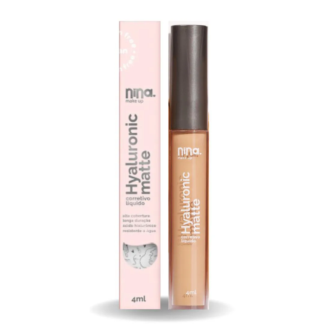 CORRETIVO LIQUIDO HYALURONIC MATTE NINA MAKEUP 02