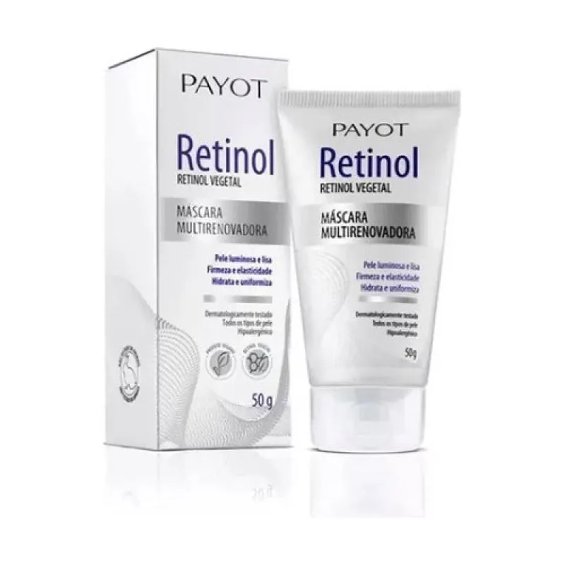 Máscara Multirenovadora Retinol Payot  Transparente