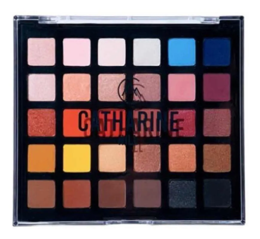 Paleta de Sombras Catharine Hill - Alta Pigmentação 30 Cores