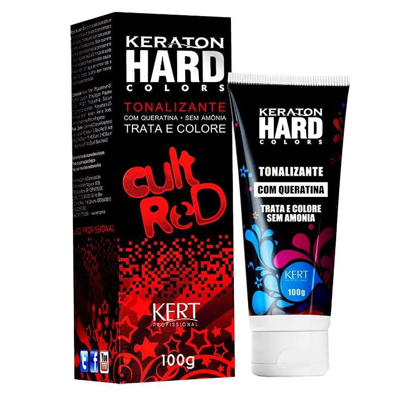Coloração Keraton Hard Colors Cult Red