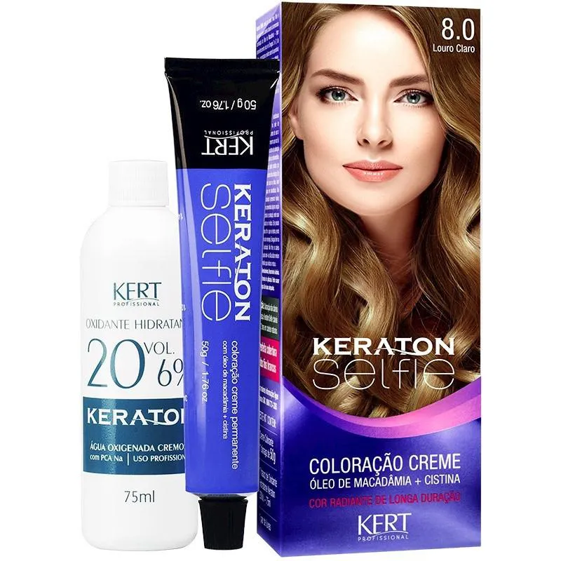 Keraton Selfie 8.0 - Louro Claro 50G