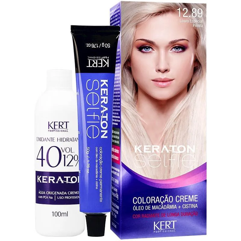 Keraton Selfie 12.89 - Louro Especial Pérola 50G