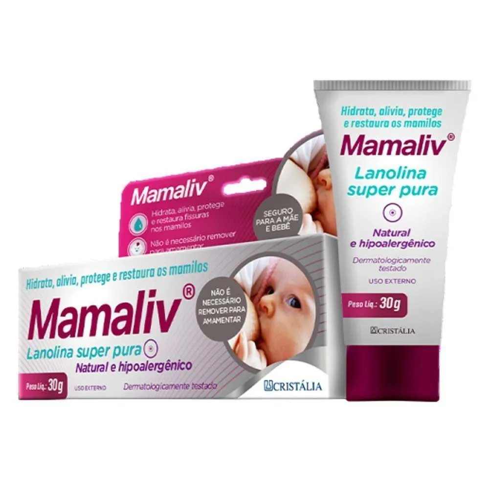 Mamaliv Lanolina Pomada 30G