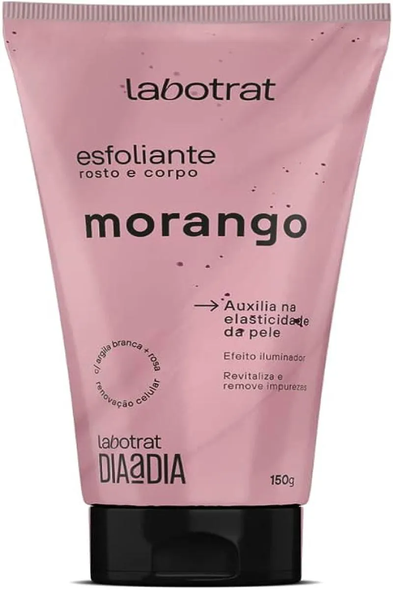 Esfoliante Corporal e Facial Morango 150G Labotrat