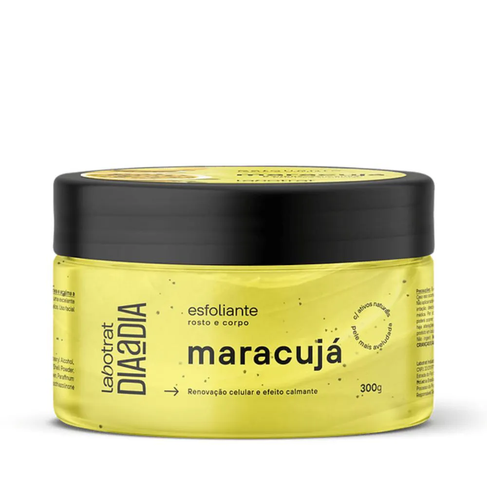 Esfoliante Corporal e Facial Maracujá 300G Labotrat