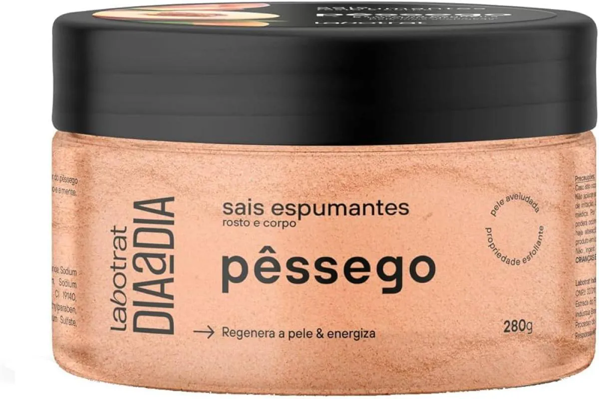 Esfoliante Corporal e Facial Pêssego 300G Labotrat