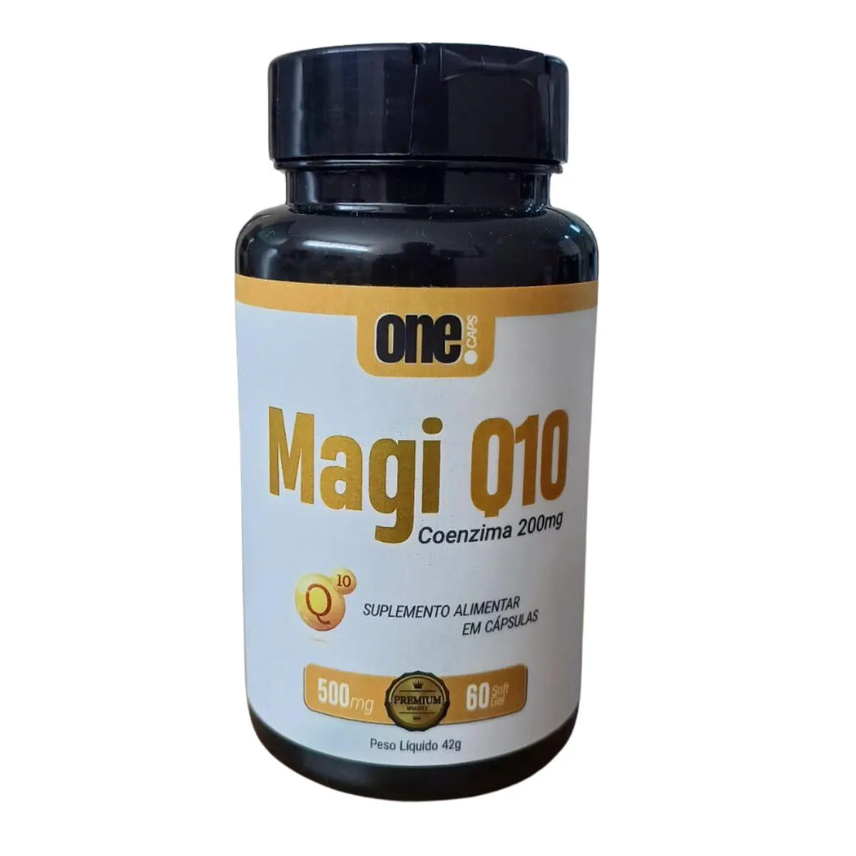 Suplemento Alimentar Coenzima 200G Magi Q10 60 Capsulas Soft Gel