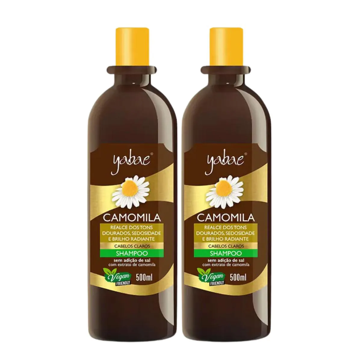 Kit C2 Shampoo Camomila Cabelos Dourados  Yabae