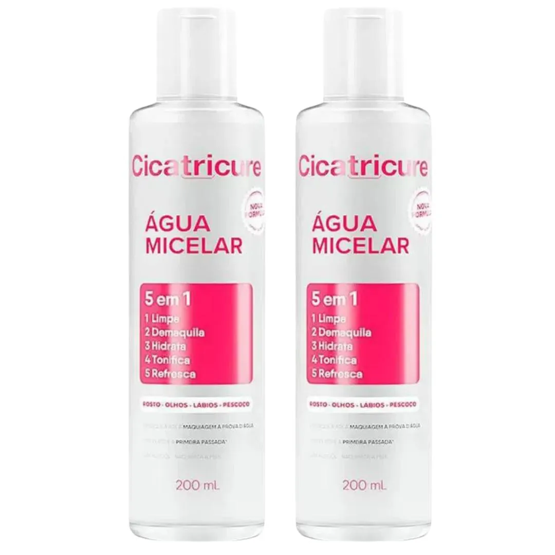 Kit C2 Água Micelar 5 Em 1 200Ml  Cicatricure