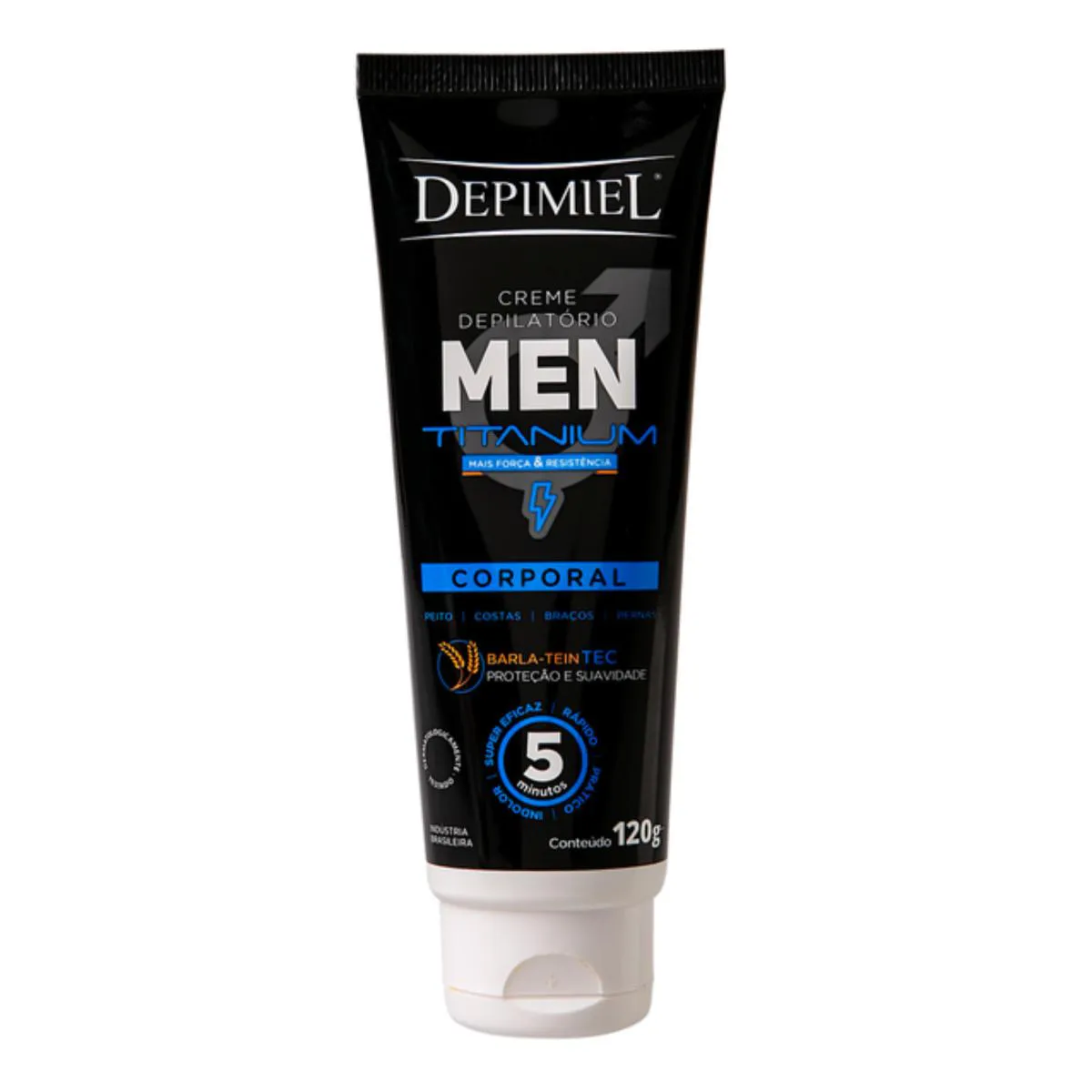 Creme Depilatório Men Titanium 120G  Depimiel