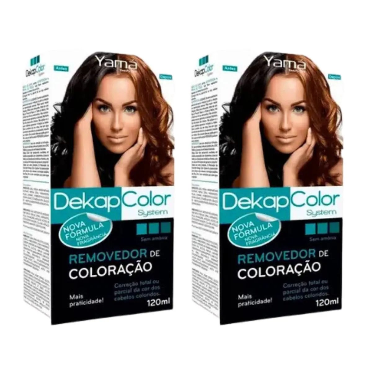 Kit C2 Removedor de Coloração Dekapcolor System 120Ml -Yamá