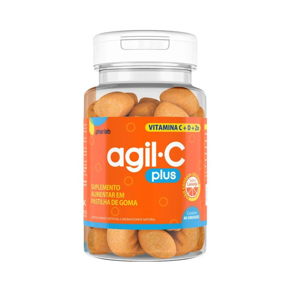 Vitamina C Em Gomas Agil C Plus C40 - Pharlab