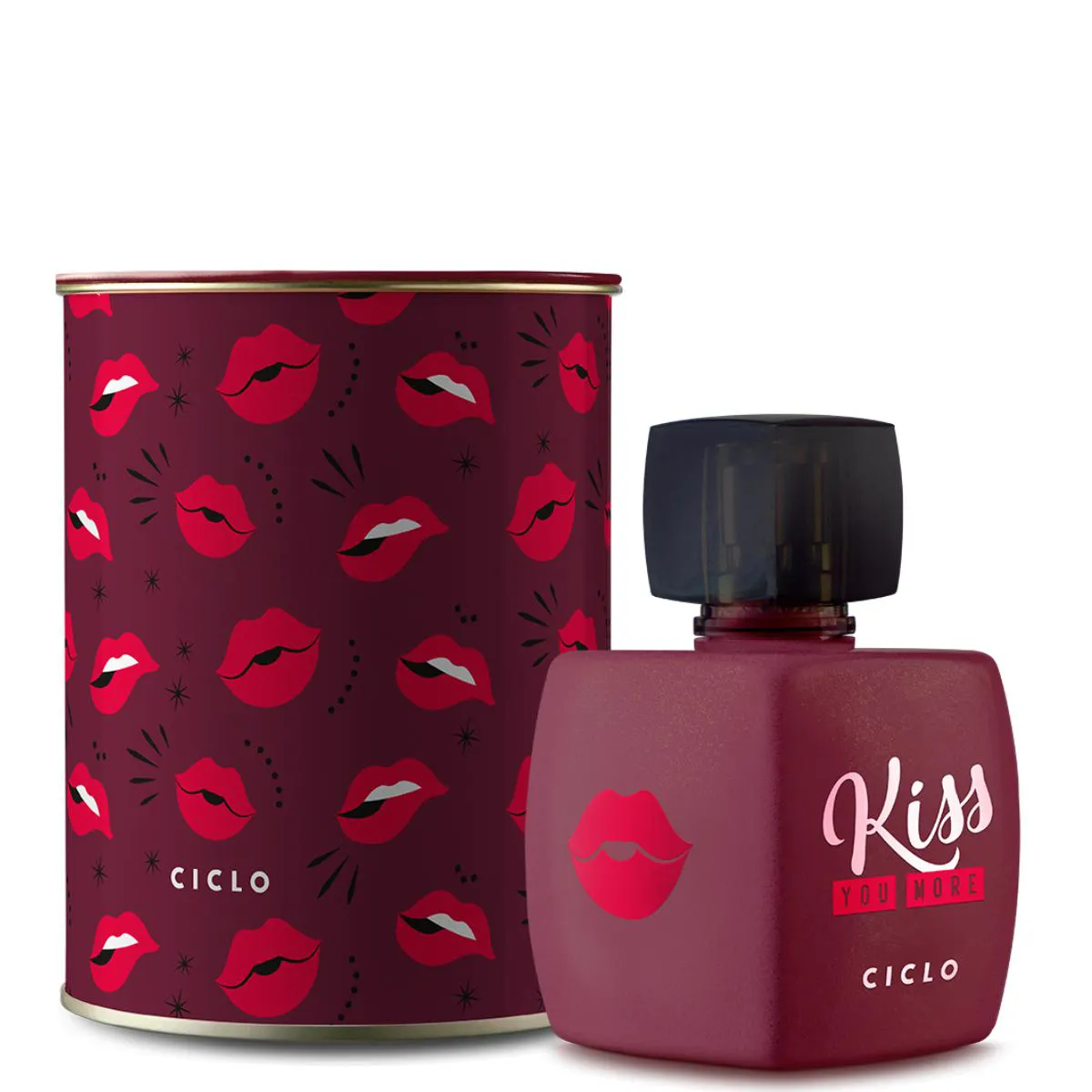 Kiss You More Ciclo Deo Colônia 100ml - Perfume Feminino