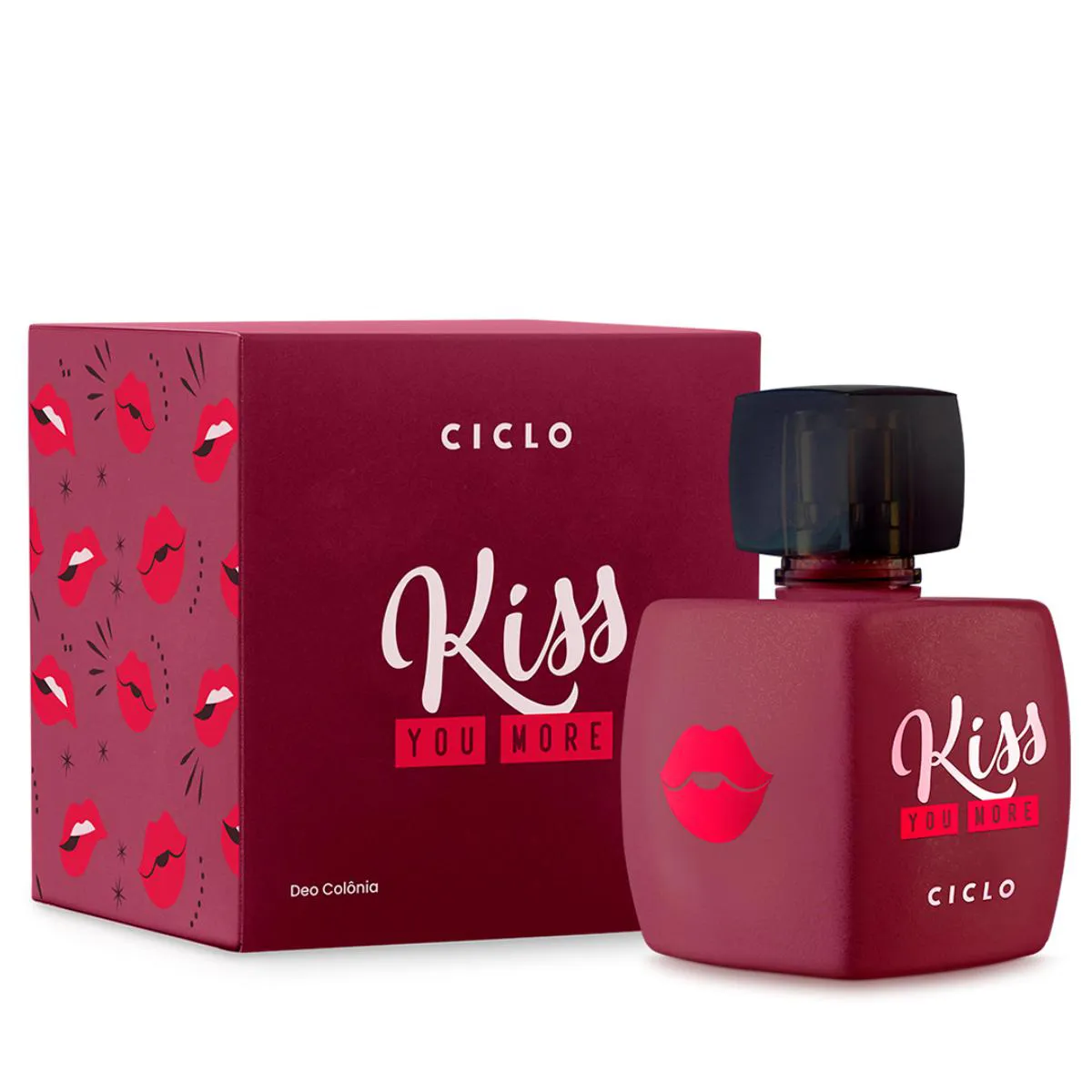 Kiss You More Ciclo Deo Colônia 100ml - Desodorante Feminino