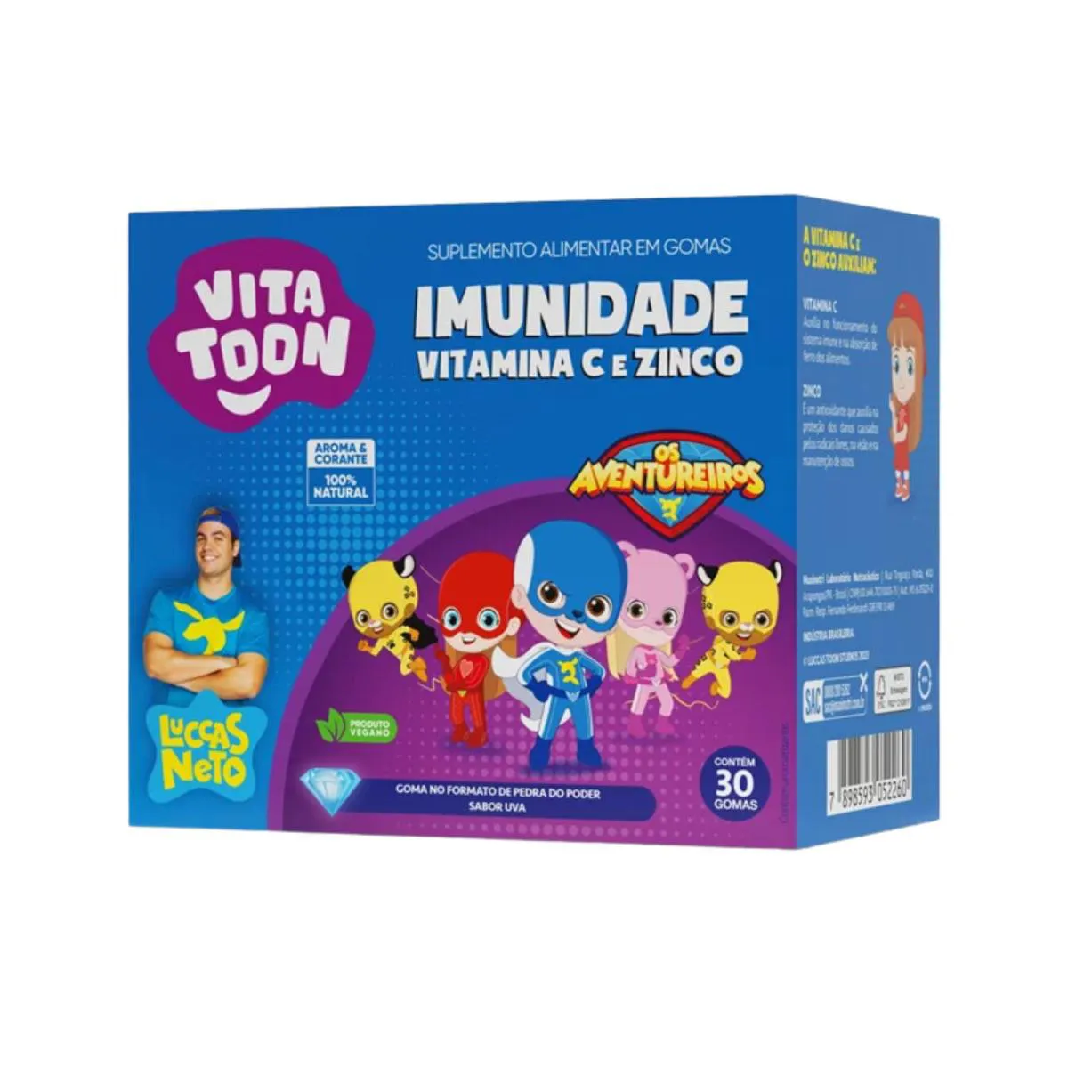 Suplemento Alimentar Kids Em Gomas Imunidade -  Vitatoon