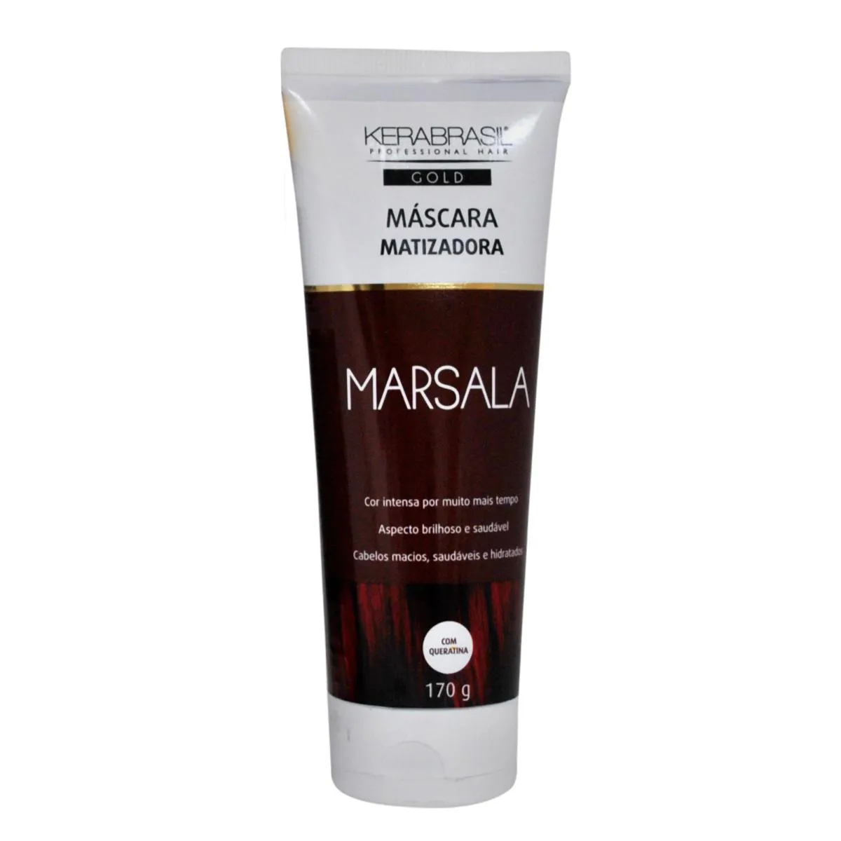 Máscara Matizadora Marsala Capilar 170G  Kerabrasil