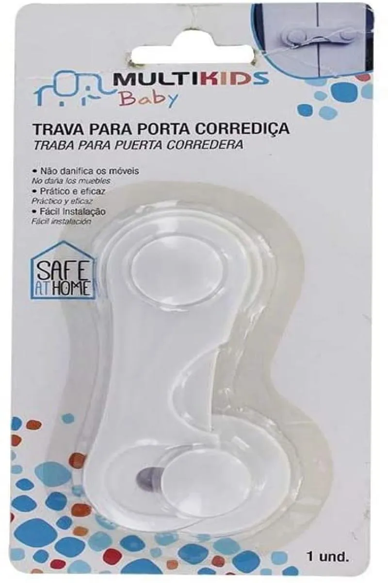 Trava Para Porta Corrediça 1 Unidade Multikids Baby