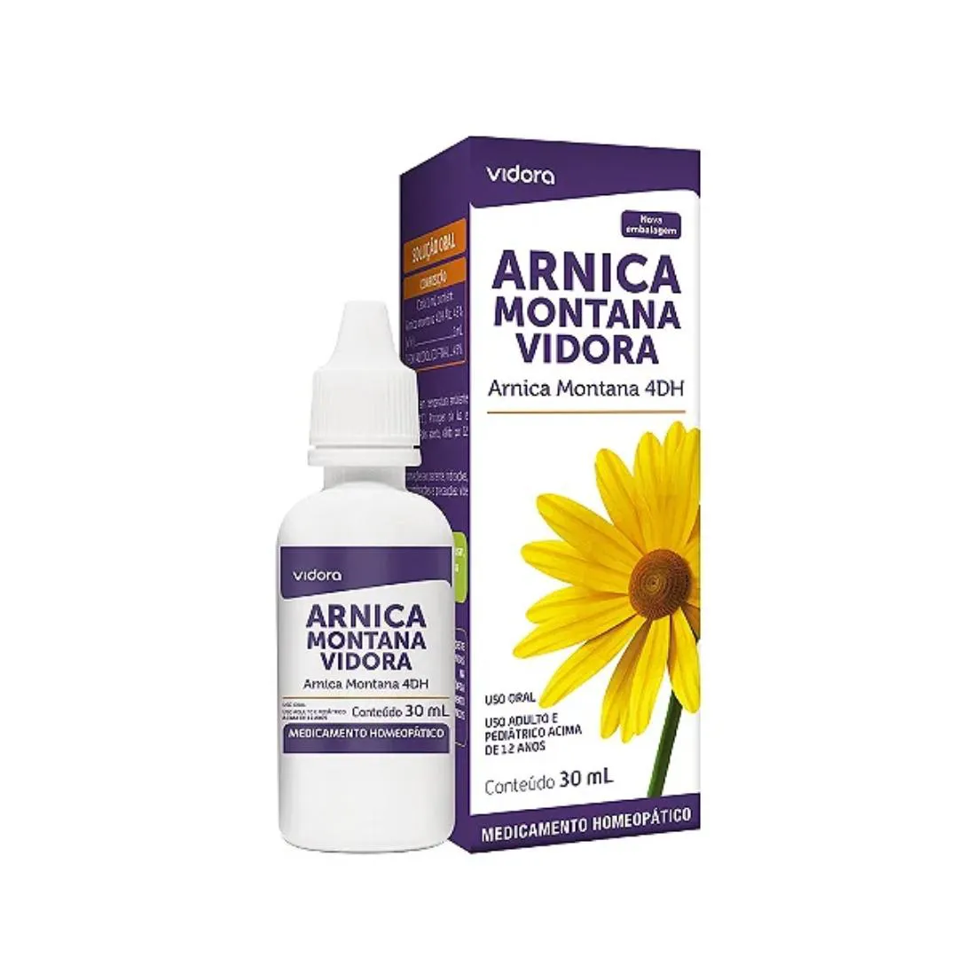 Arnica Montana 4Dh Solução 30Ml – Vidora