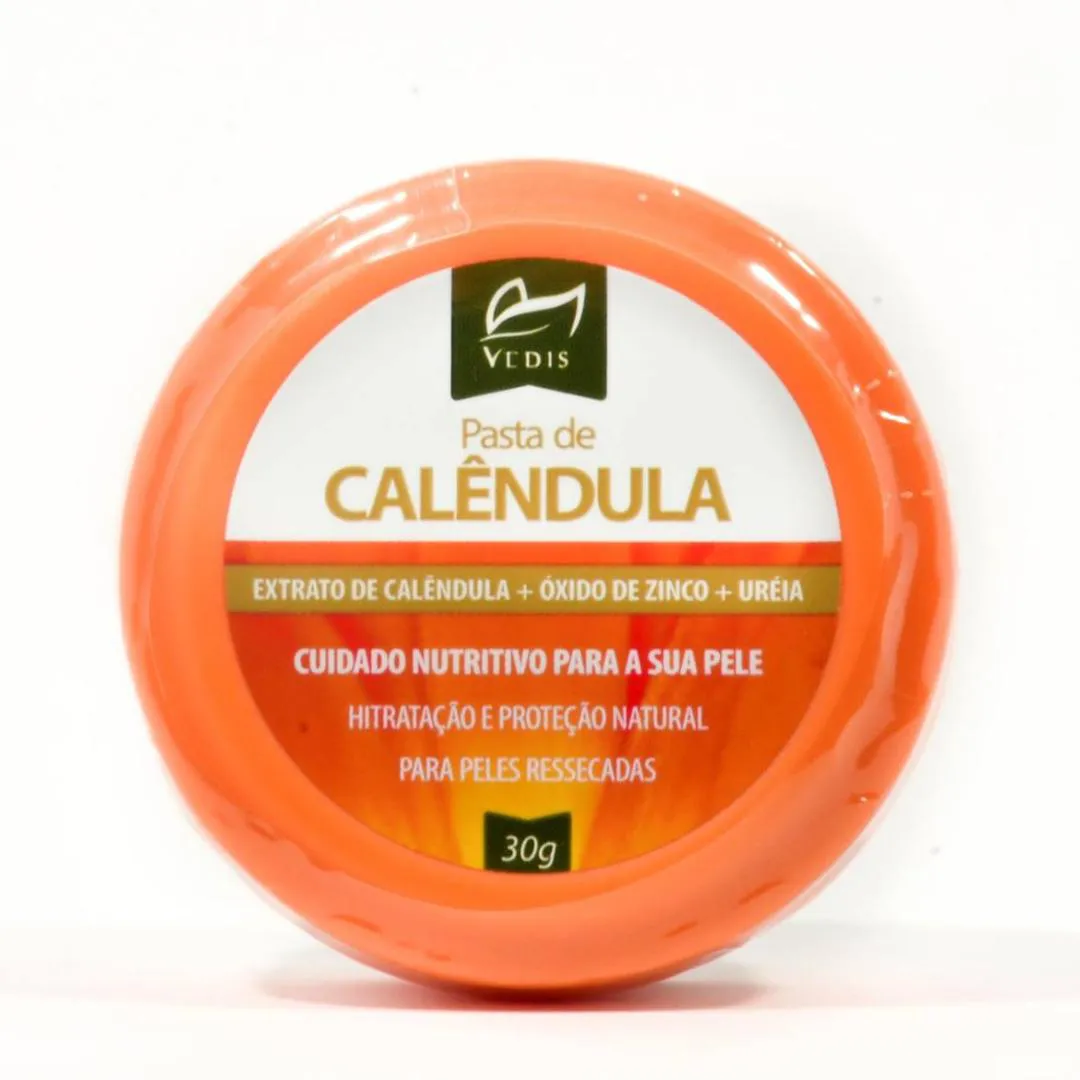 Pasta de Calêndula Peles Secas Ressecadas 30G – Vedis