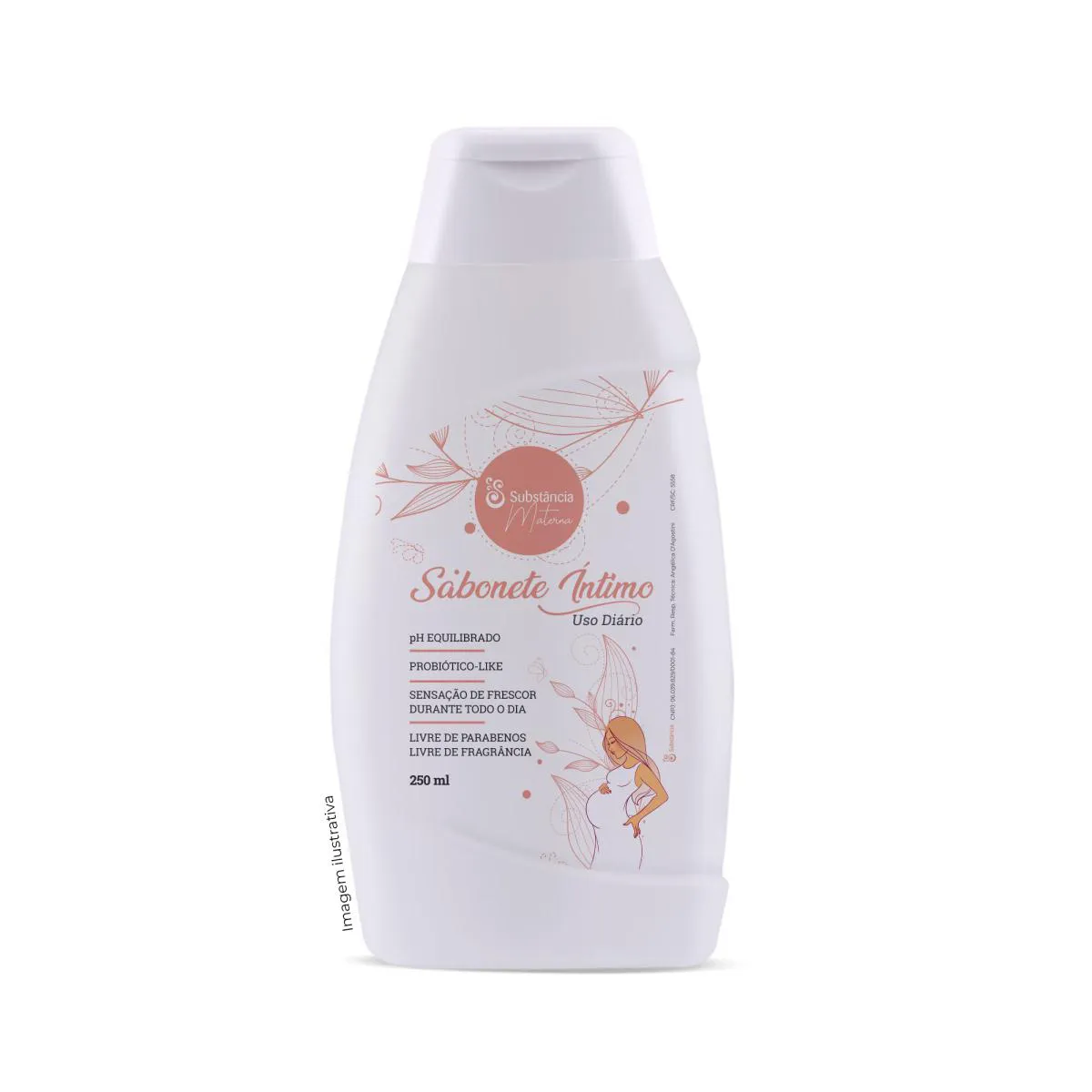 Sabonete Líquido Para Higiene Íntima Feminina - 250 Ml