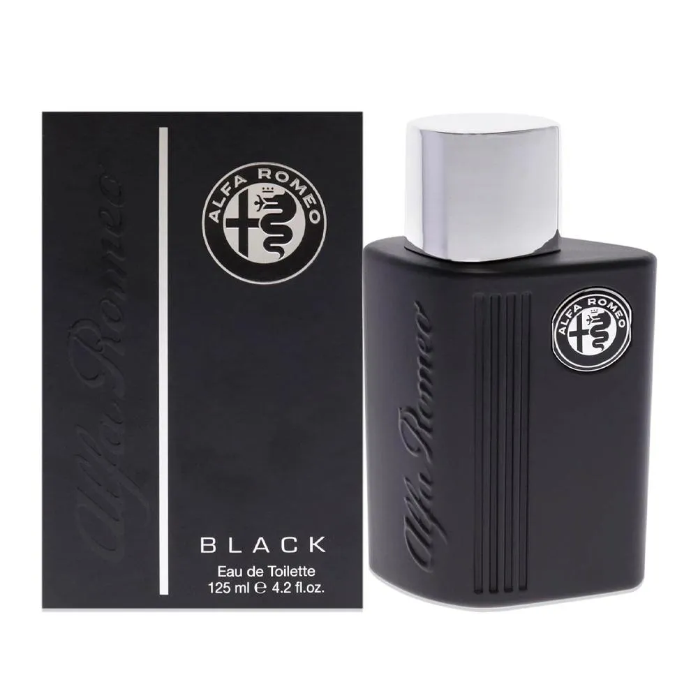 Perfume Black Alfa Romeo Edt Masculino 125Ml