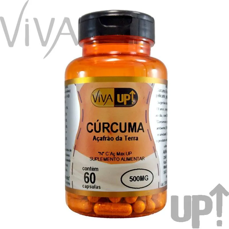 Cúrcuma 60 Cápsulas de 500 Mg