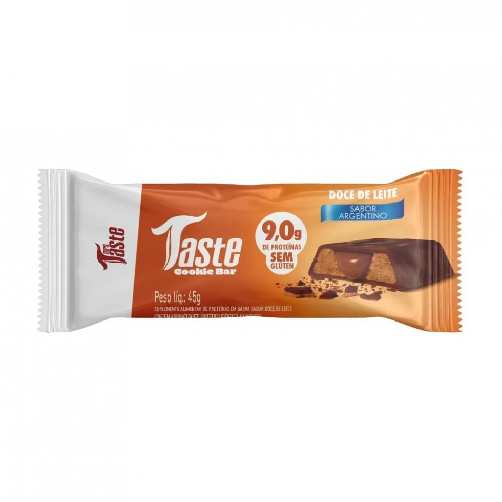 Taste Cookie Bar (45G) - Sabor: Doce de Leite