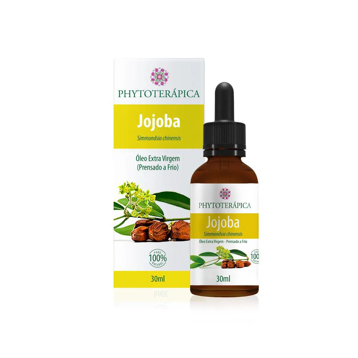 Óleo Vegetal Phytoterápica Jojoba Extra Virgem 30Ml