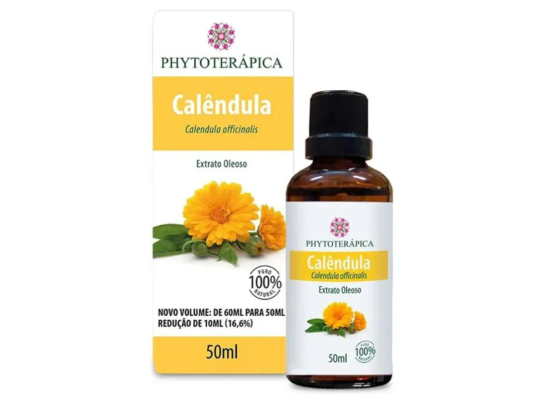 Óleo Vegetal Phytoterápica Calêndula 50Ml