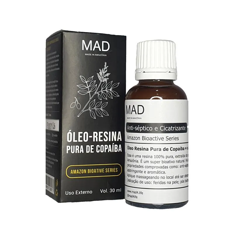 Resina Pura de Copaíba 30Ml - (Mad)