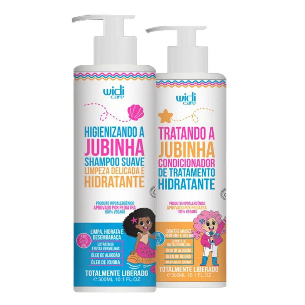 Widi Care Kit Jubinha Shampoo 300ml E Condicionador 300ml (2 Produtos)