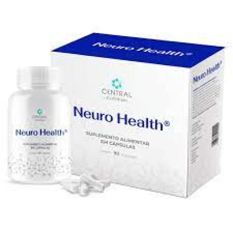 Neuro Health® - 90 Cápsulas (Central Nutrition) Sem Sabor