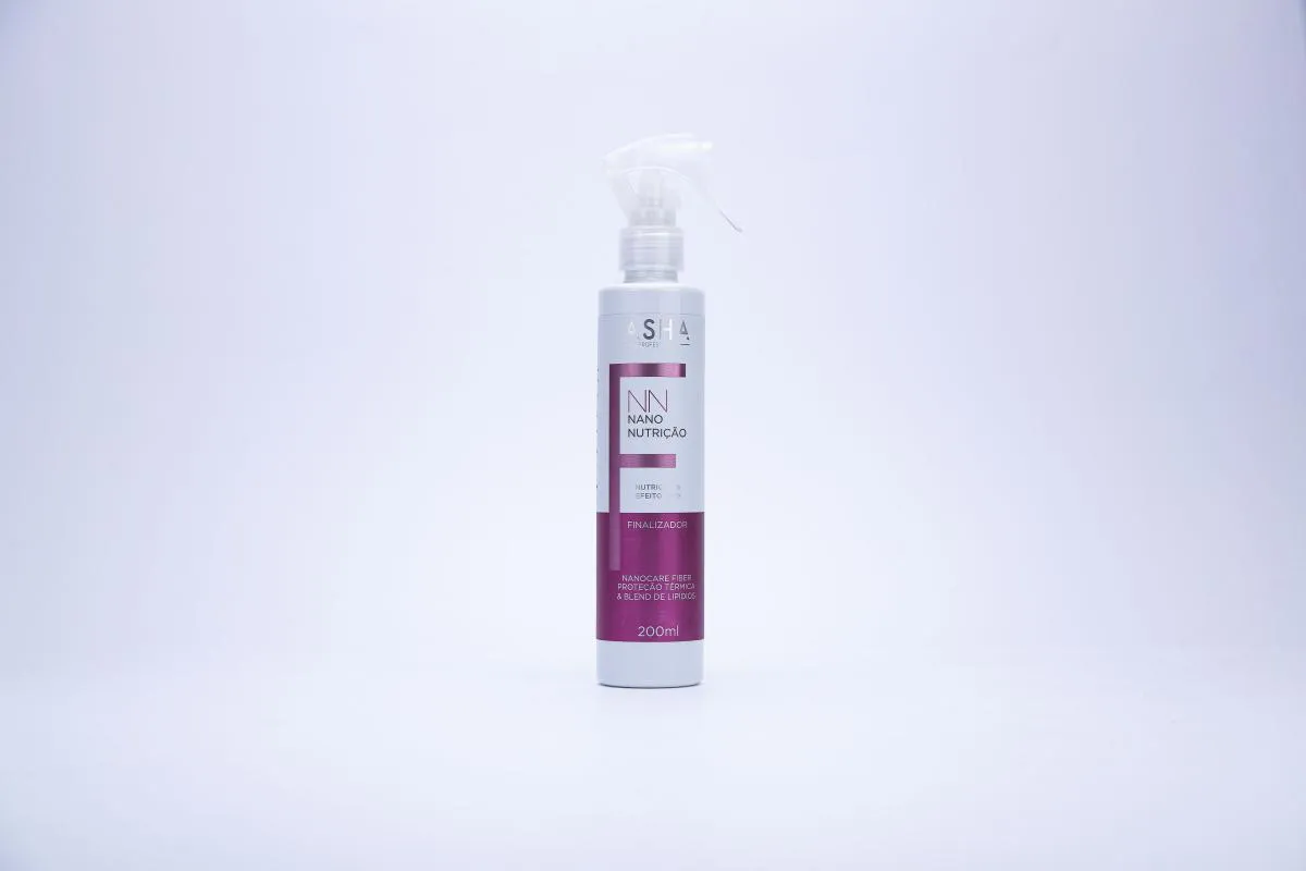 SPRAY LEAVE-IN ASHA NANO NUTRIçãO E EFEITO LISO 200ML