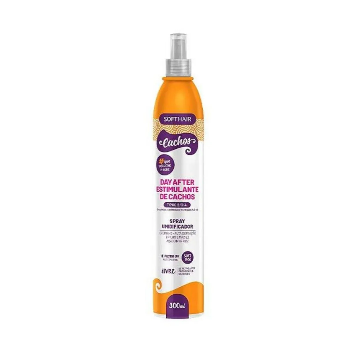 SPRAY PARA ESTIMULAR ATIVAR OS CACHOS DO CABELO DAY AFTER