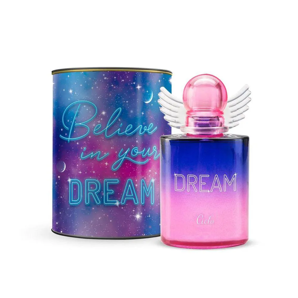 DEO COLôNIA DREAM 100ML - PERFUME FEMININO - CICLO COSMéTICOS