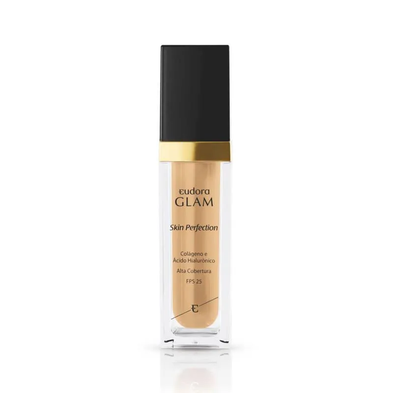 BASE LíQUIDA EUDORA GLAM SKIN PERFECTION COR 25 30ML