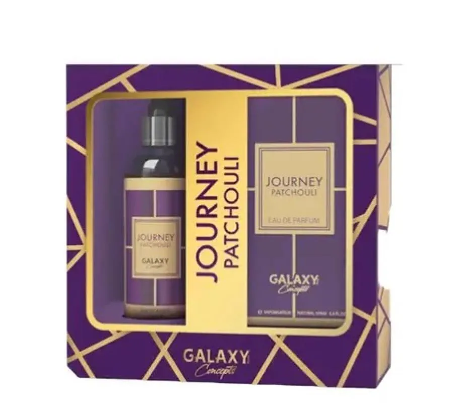 Kit Journey Patchouli Galaxy Plus Concept Feminino Eau de Parfum 100ml + Body Mist 100ml