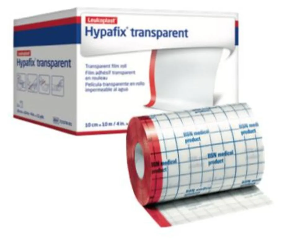 FILME IMPERMEáVEL à áGUA HYPAFIX TRANSPARENT ROLO 10CMX10M - ESSITY