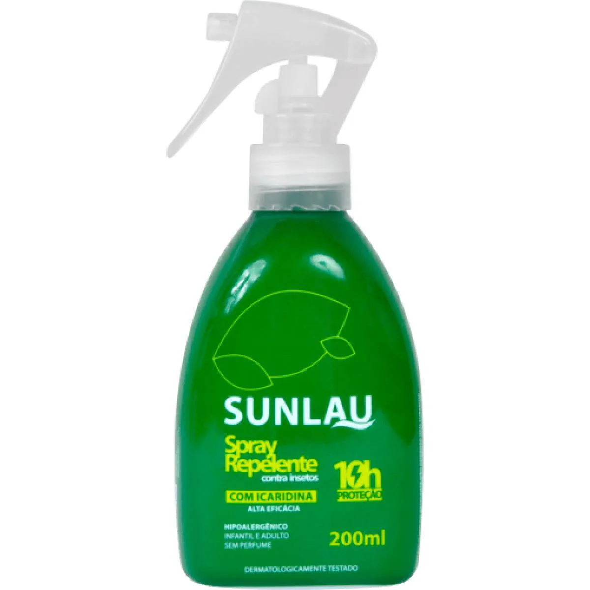 REPELENTE DE INSETOS SUNLAU SOB ROUPA C/ ICARIDINA 200ML