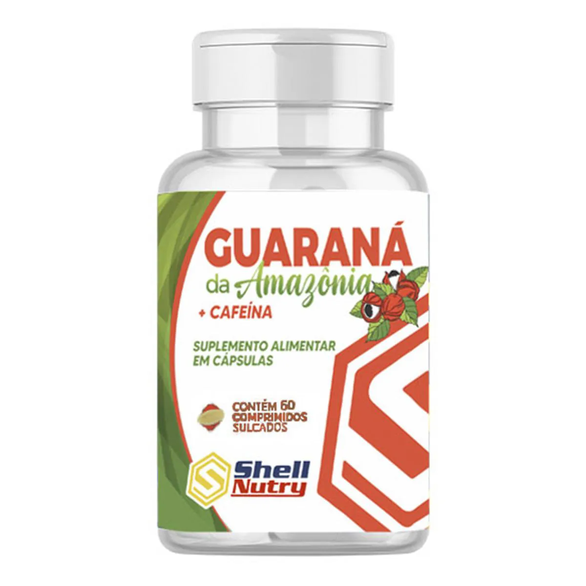 GUARANá DA AMAZONIA SHELL NUTRY C/ 60 CáPSULAS