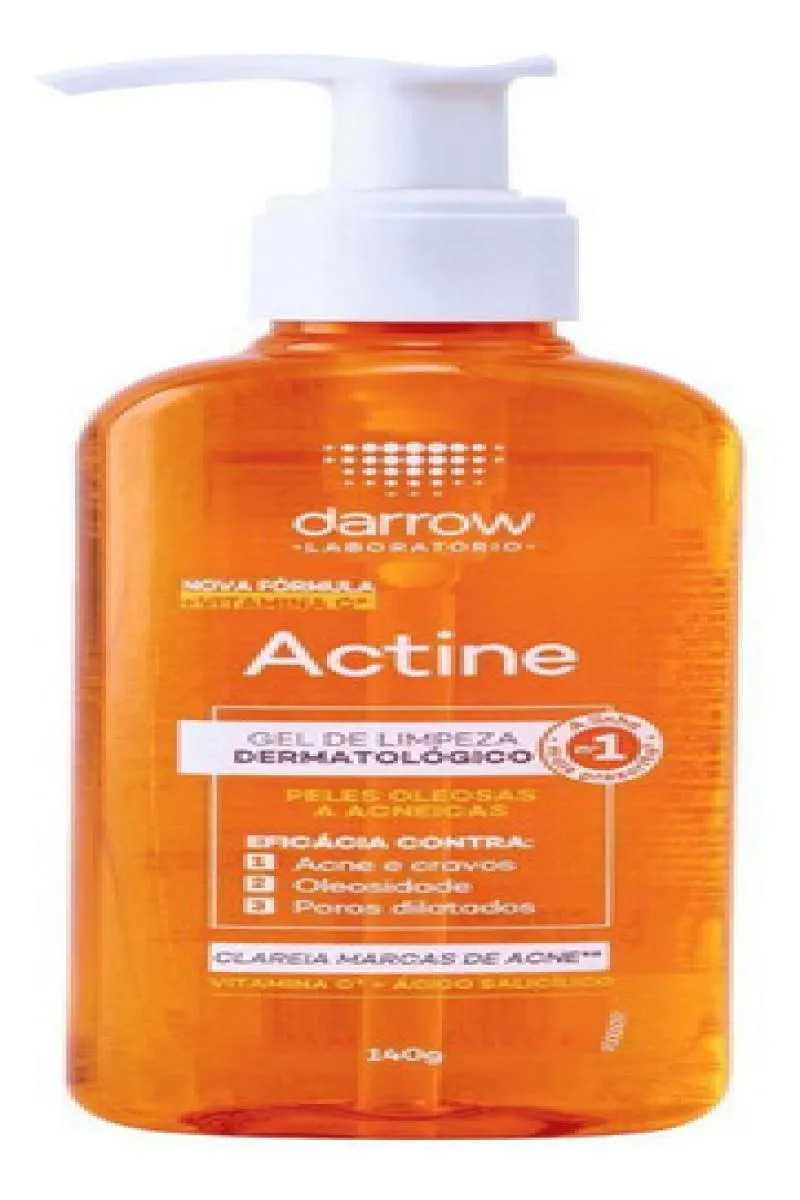 ACTINE DARROW GEL DE LIMPEZA FACIAL VITAMINA C 140 G