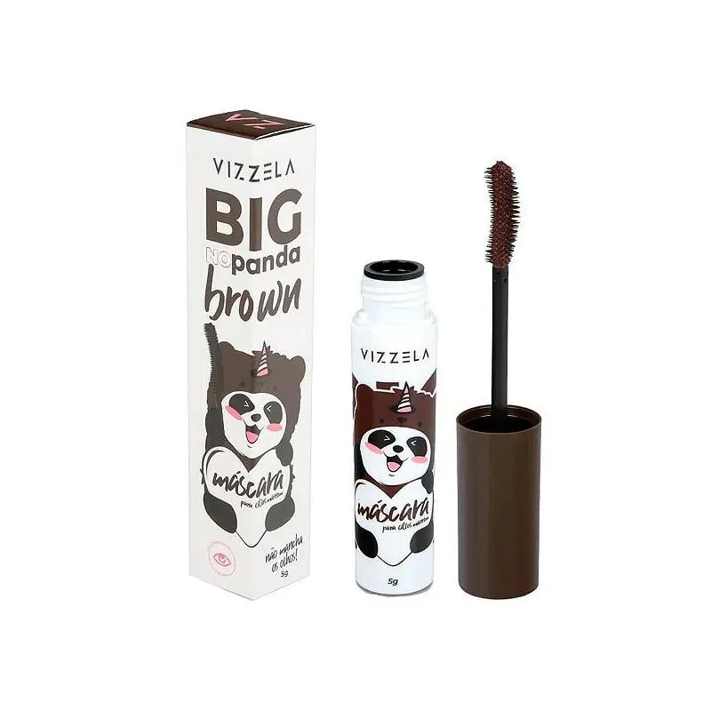 MASCARA BIG NO PANDA BROWN - VIZZELA