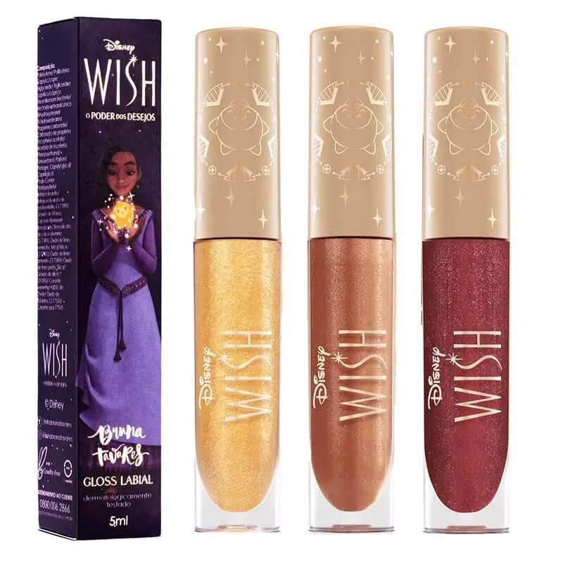 GLOSS LABIAL DISNEY WISH - BRUNA TAVARES Kingdom