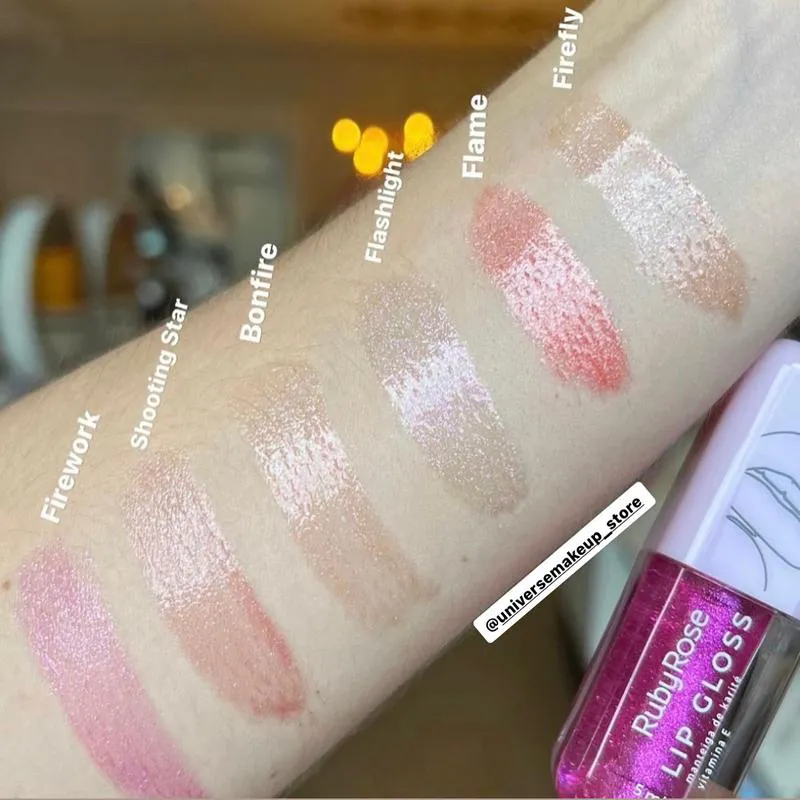 LIP  GLOSS 5ML - RUBY ROSE Firefly