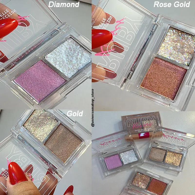 PALETA DUO SHINE COLLECTION - RUBY KISSES Diamond