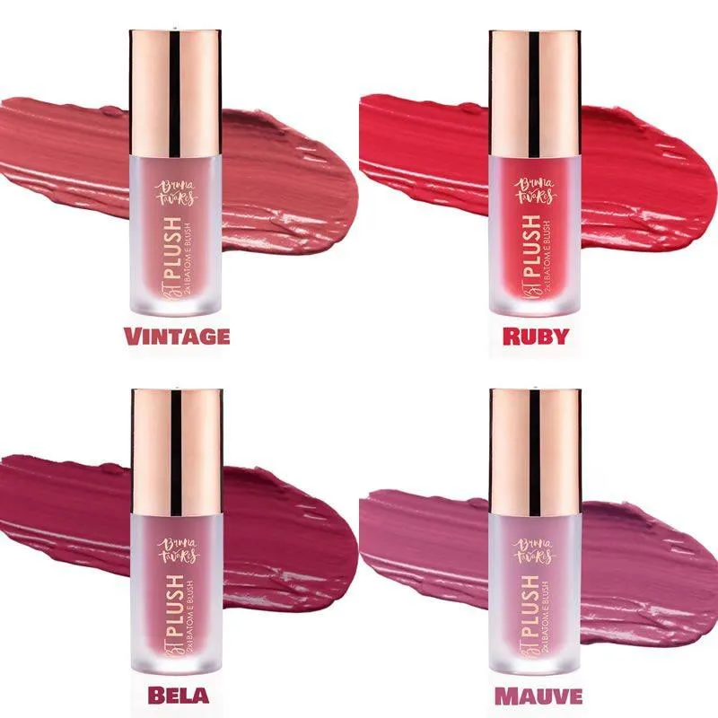 BT PLUSH 2X1 BATOM E BLUSH - BRUNA TAVARES Ruby