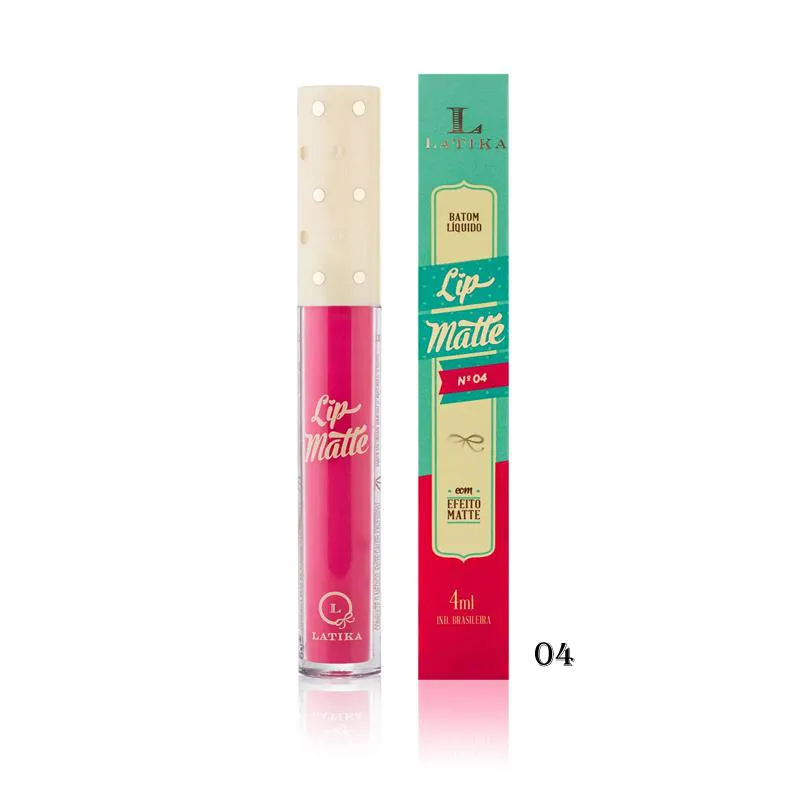 BATOM LIQUIDO LIP MATTE - LATIKA 04