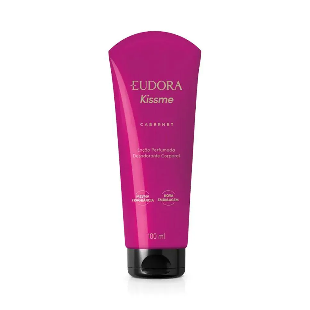 LOçãO HIDRATANTE CORPORAL KISS ME CABERNET 100ML